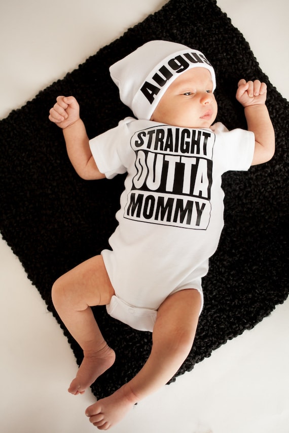 newborn baby hat with name