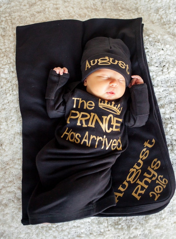 the prince has arrived onesie