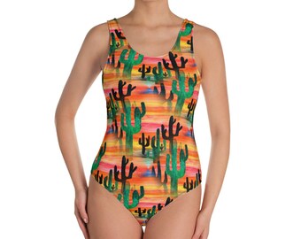 cactus plus size swimwear