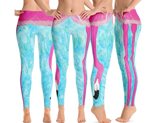 flamingo yoga pants