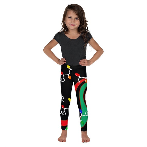 kids holiday leggings