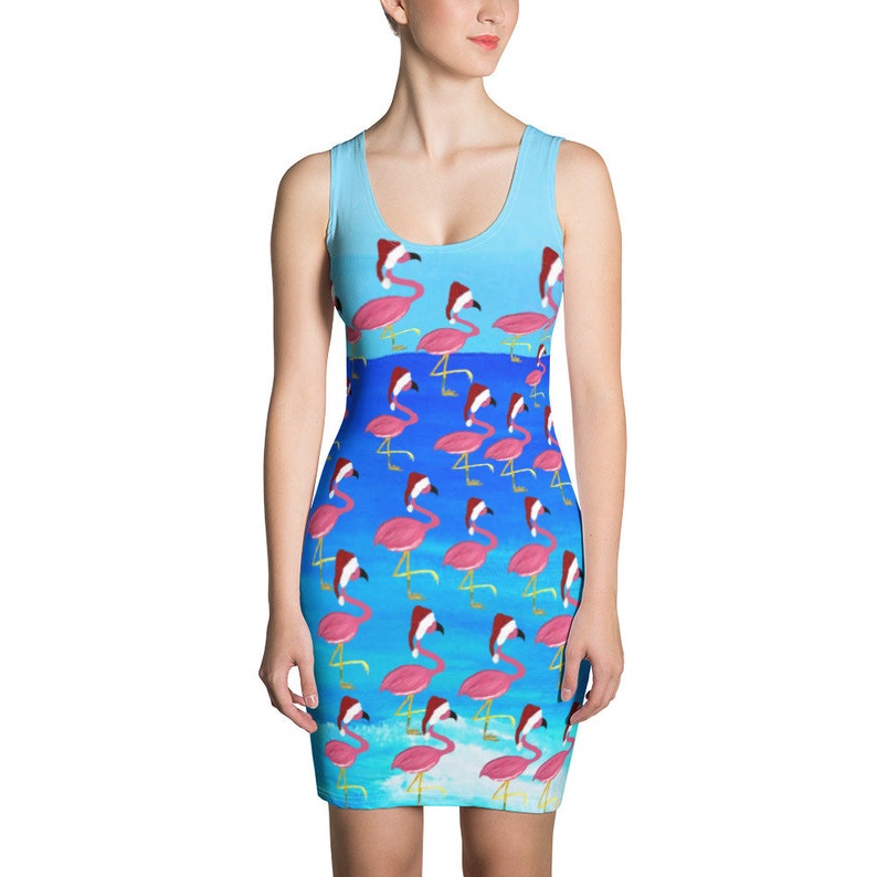 christmas beach dress