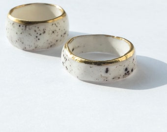 Ceramic Ring, Porcelain Ring, Handmade Porcelain Ring, Minimalist Ring Ceramic Jewelry, Porcelain Jewelry, Handmade Jewelry