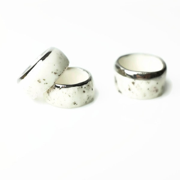 Ceramic Ring, Porcelain Ring, Handmade Porcelain Ring, Handmade Ceramic, Ceramic Ring, Ceramic Jewelry, Porcelain Jewelry, Handmade Jewelry
