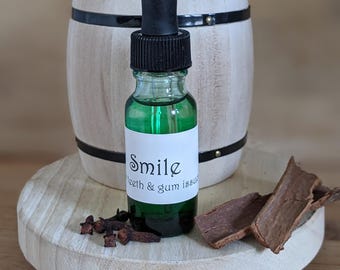 ORGANIC ORAL OIL for teeth and gums. Vegan.