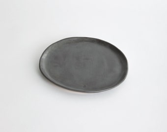 Charcoal Salad Plate