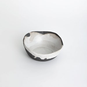 Rustic Pour Over Porridge Bowl, ceramic bowl, soup bowl, stoneware bowl, lead free, food safe