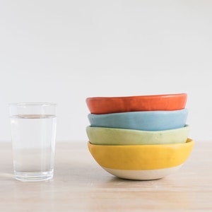 Vintage Color Ice Cream Bowl, 4 Colors, Sold Separately image 3