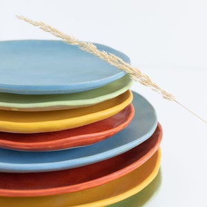 Vintage Color Salad Plate, 4 Colors, Sold Separately image 2