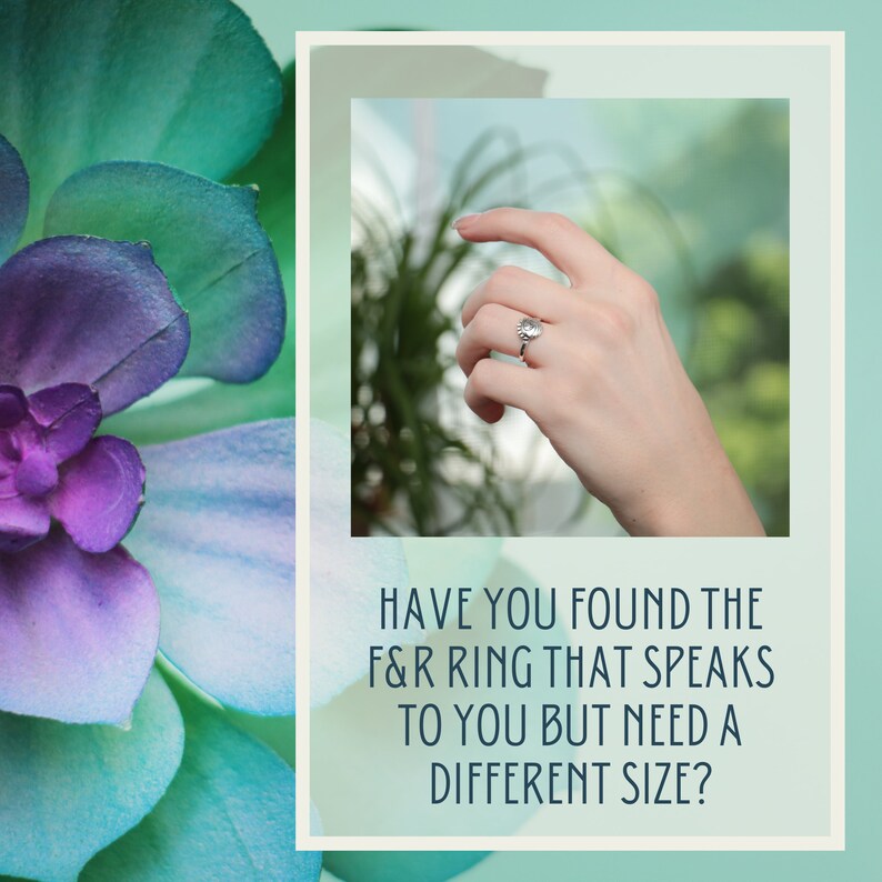 Ring Resizing sterling Silver Resize Service Sterling Etsy