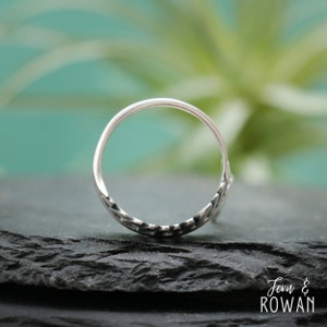 Fern Leaf Ring for Women, Sterling Silver Fern Ring | Fern & Rowan
