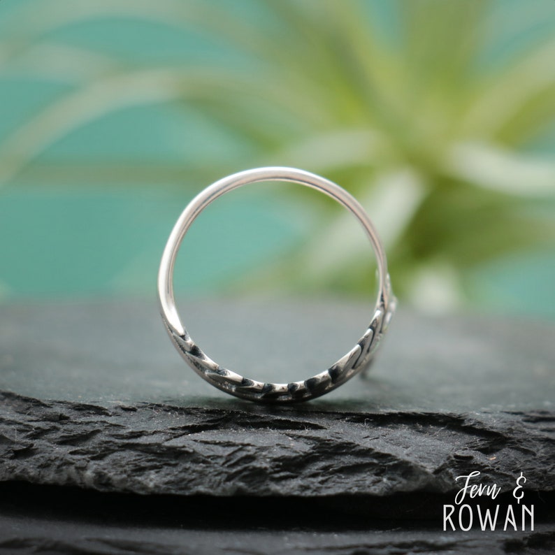 Fern Leaf Ring for Women, Sterling Silver Fern Ring | Fern & Rowan