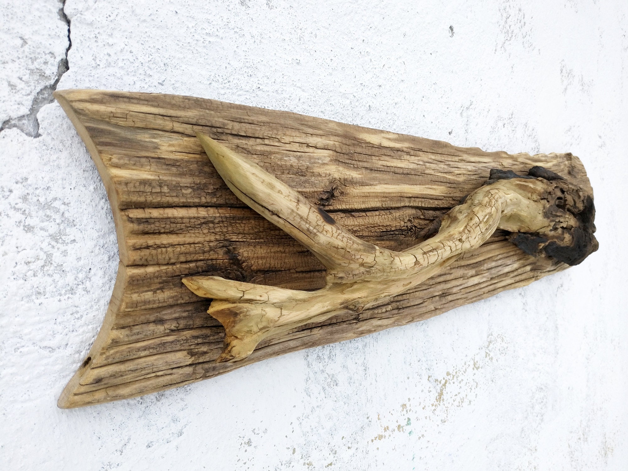 Reclaimed wood fish wall art Urban chic Fish wall art Etsy