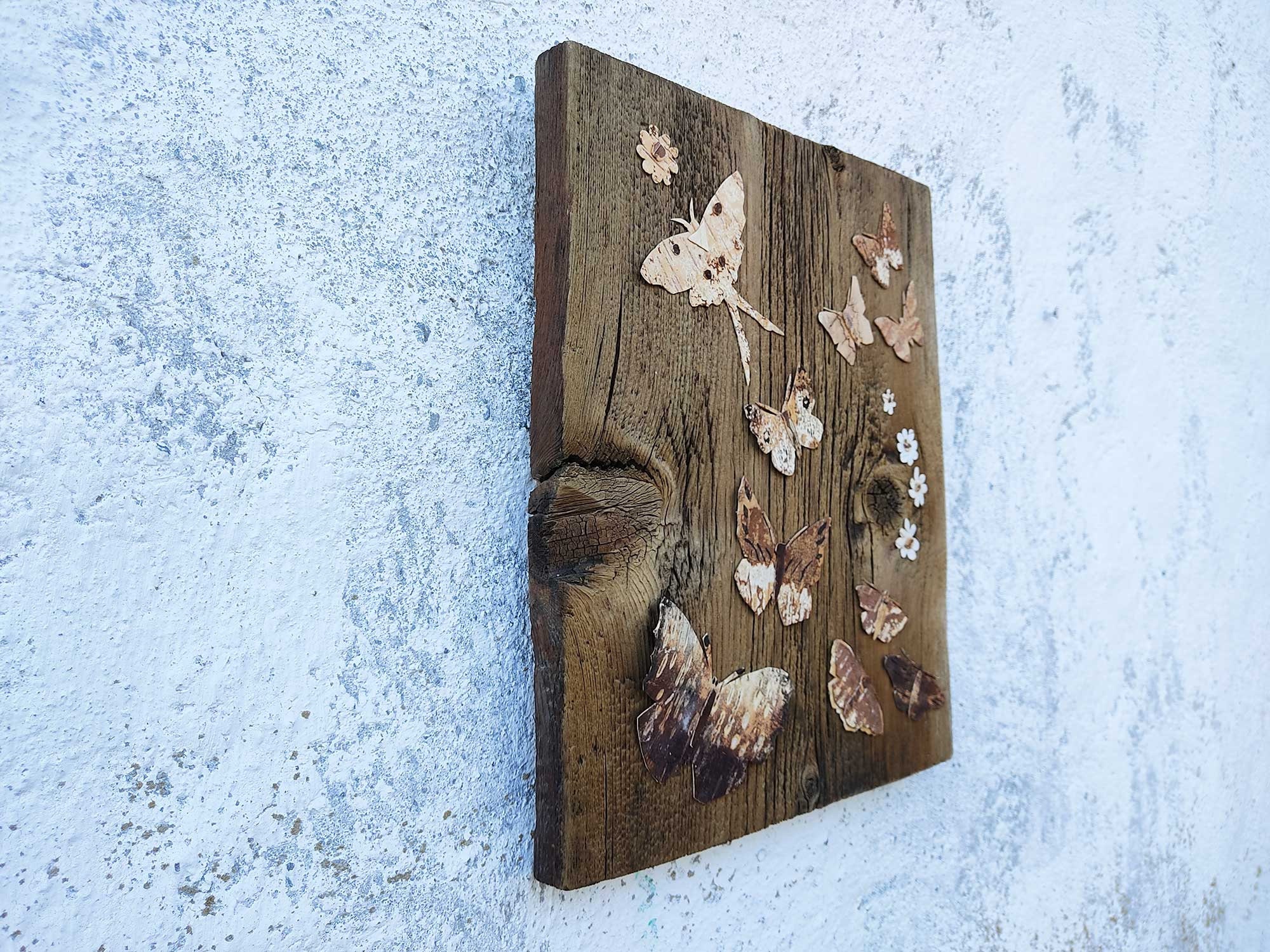 Butterfly wall art Butterfly wood wall decor Nature wall Etsy