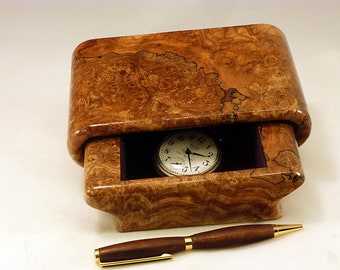 Spalted Maple Burl Jewelry Box