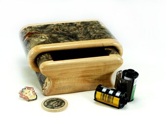 Buckeye Burl & Ambrosia Maple Jewelry Box