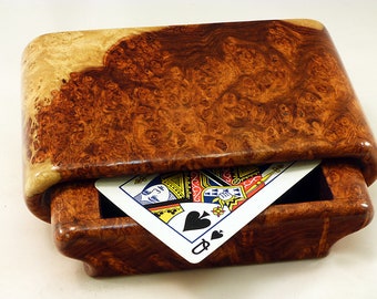 Burmese Amboyna Burl Jewelry Box