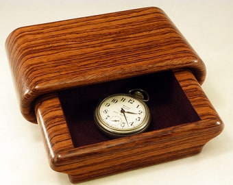African Bubinga Rosewood Box