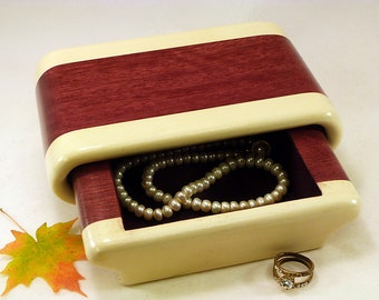 Purpleheart and American Holly Box