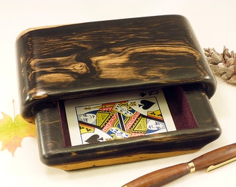 Pale Moon Ebony Jewelry Box
