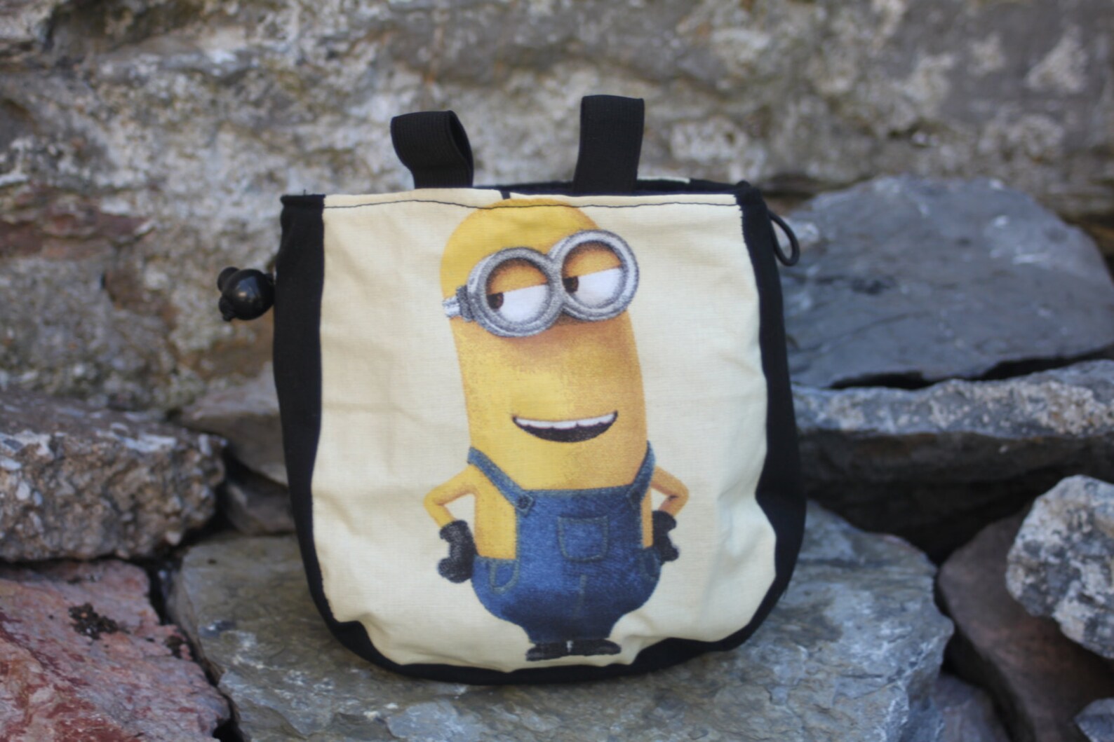 Minions Chalk Bag Minions Rock Climbing Chalk Bag Minions Etsy