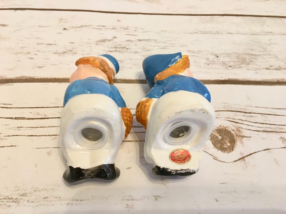 Vintage Artmark Kissing Dutch Boy & Girl Salt and Pepper Shakers Made ...