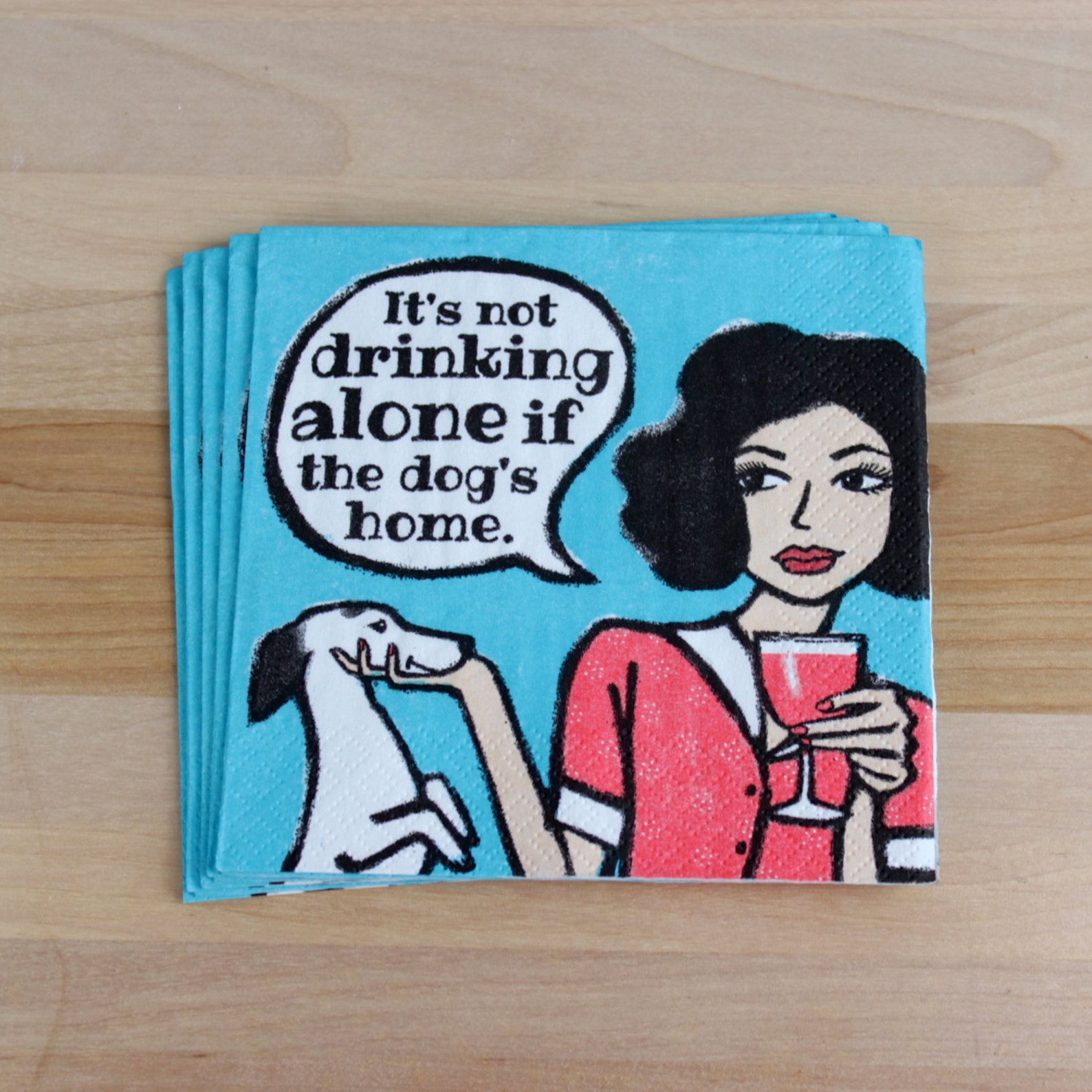 Funny Cocktail Napkins Funny Beverage Napkins It's Not Etsy