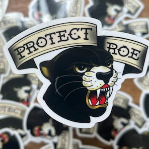 Pro Choice Sticker Roevwade - ALL PROCEEDS go to Planned Parenthood - Womens reproductive rights - Bans off my body