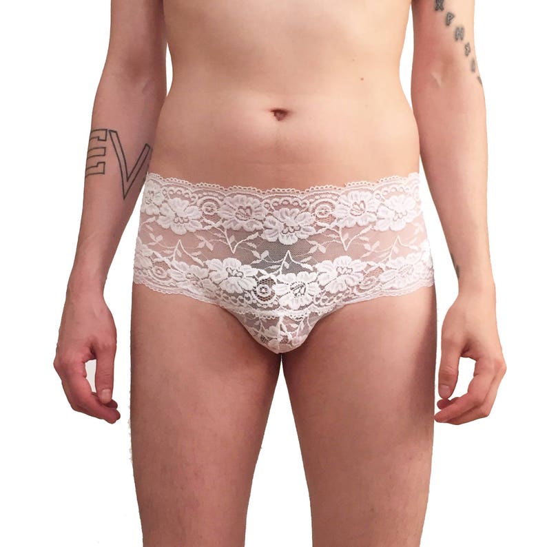 Wide Lace Hiphuggers Panties for Men French Knickers in Etsy