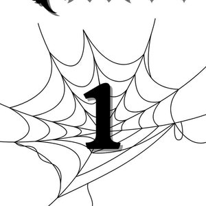 Gothic Wedding Table Numbers