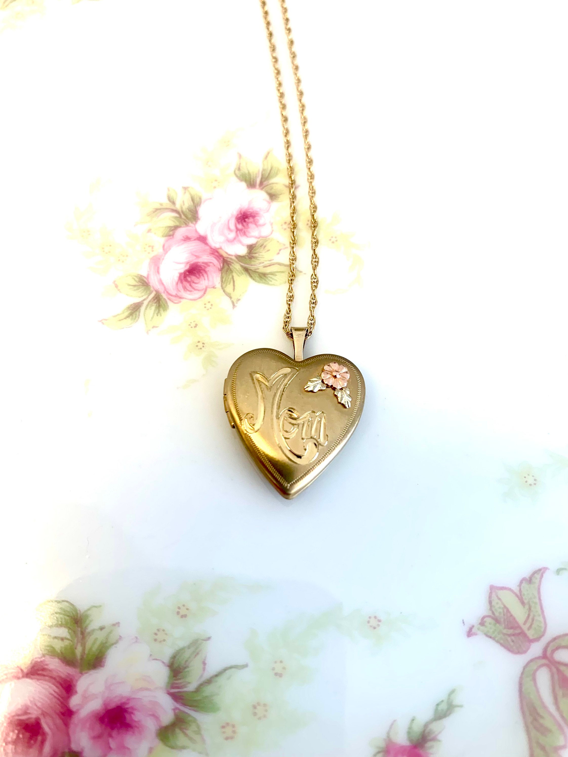 [VINTAGE HOLLYWOOD]★14k Gold Color Dot Necklace_5Color Vintage 14K Yellow Gold DIAMOND December 25th 1958 Date