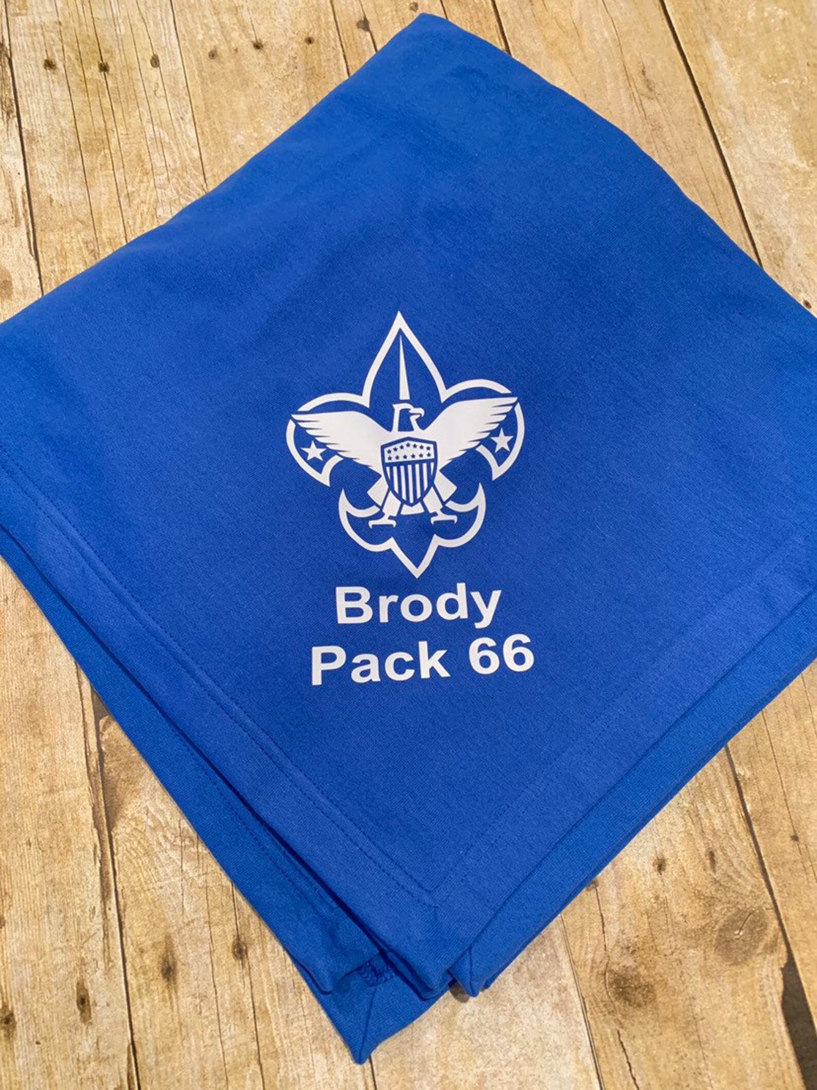Scout patch blanket sweatshirt fleece throw blanket Boy Etsy
