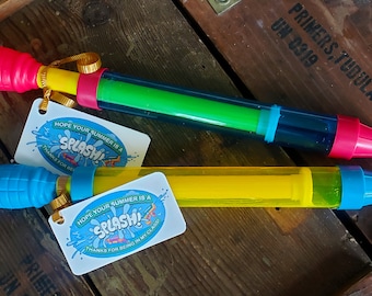 Teacher Squirt Gun Tags