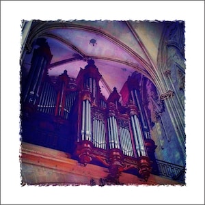 Church Choir Art ~ Pipe Organ ~ Killarney Ireland ~ impressionism Photo Julie Flanagan artrageous studio prints framed art canvas