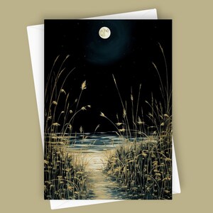 Chemin doré | de voeux Océan | nature de plage de Zazzle.be Liste d'envies Vous avez des idées ? Carte de voeux vierge 5 x 7 | océan carte | Carte de plage à offrir | Carte Nature