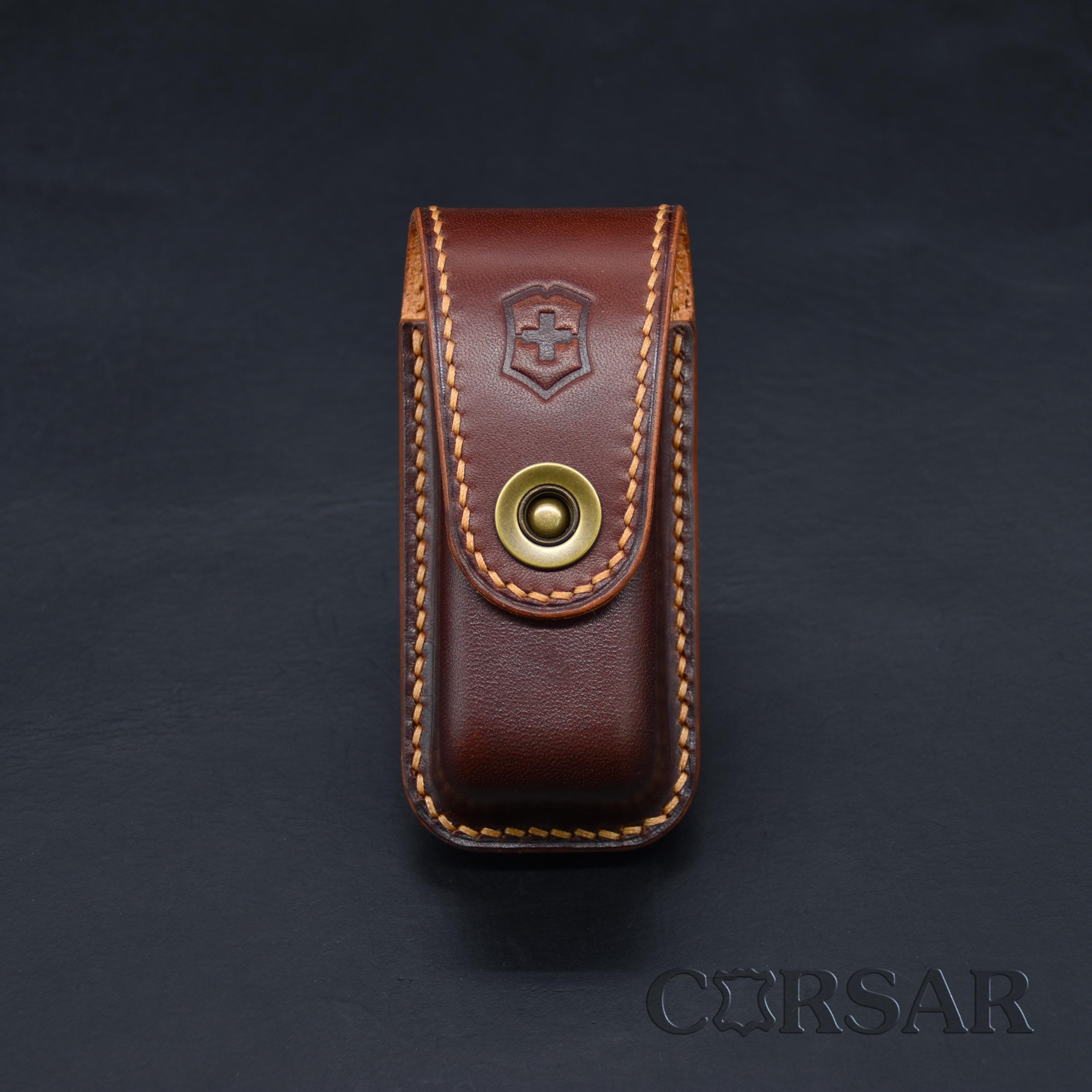 Handmade Leather Sheath for Victorinox Swiss Champ 91mm Knife - Etsy