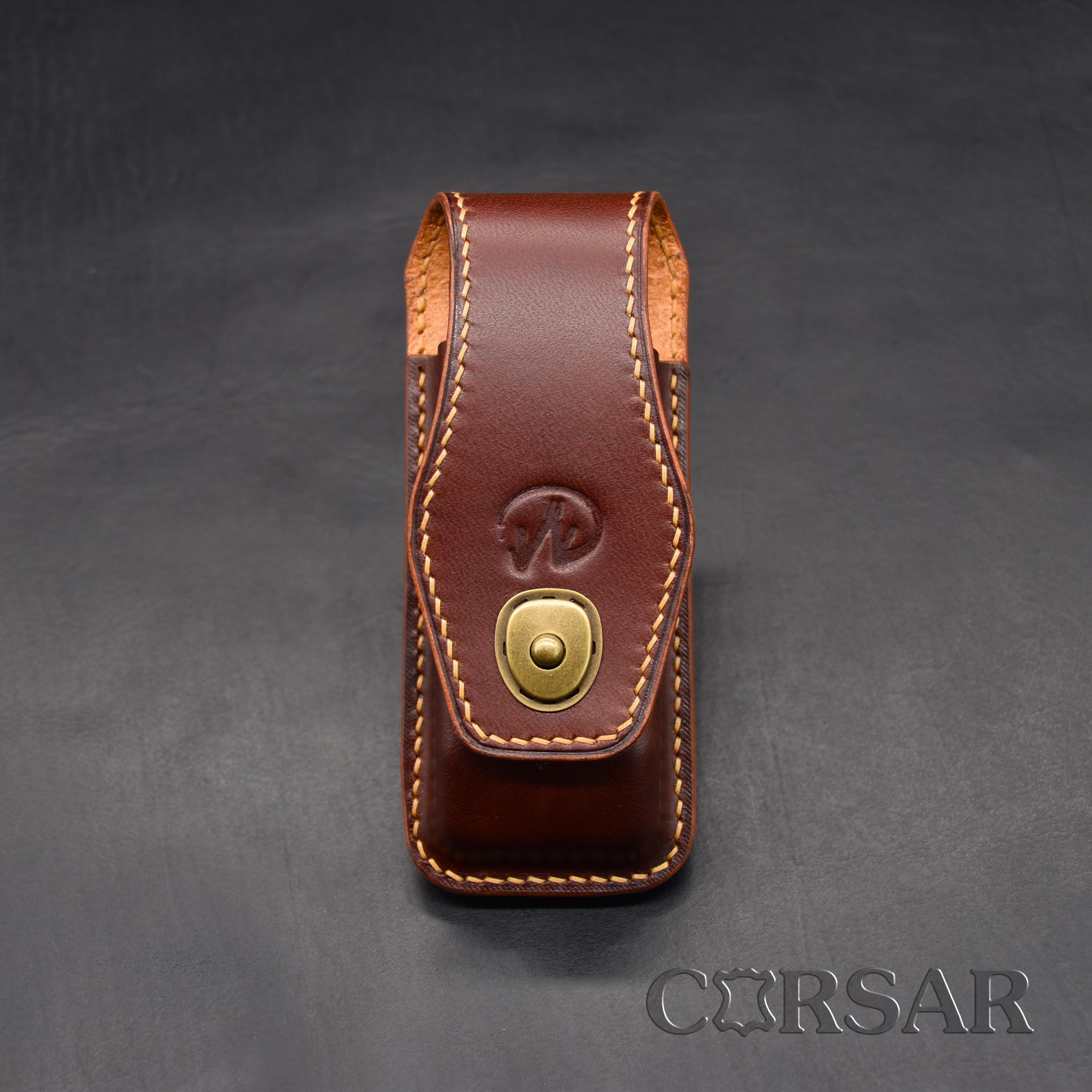 Handmade Leather Multitool Sheath: Leatherman Arc/wave Alpha
