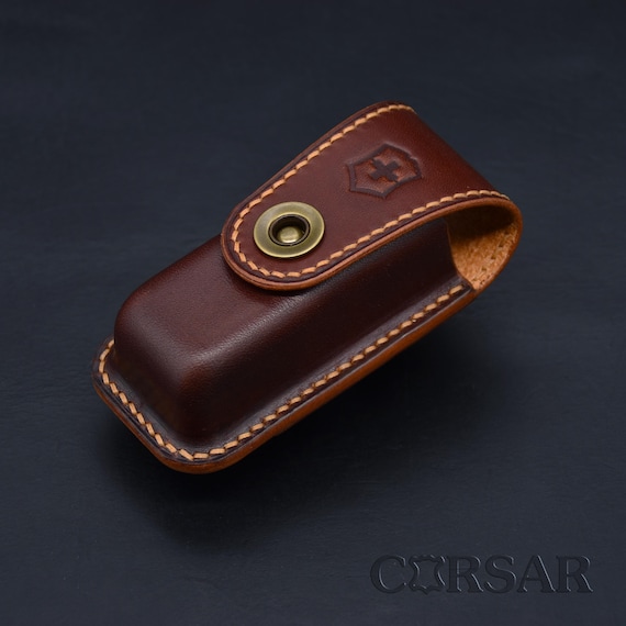Handmade Leather Sheath for Victorinox Swiss Champ 91mm Knife - Etsy