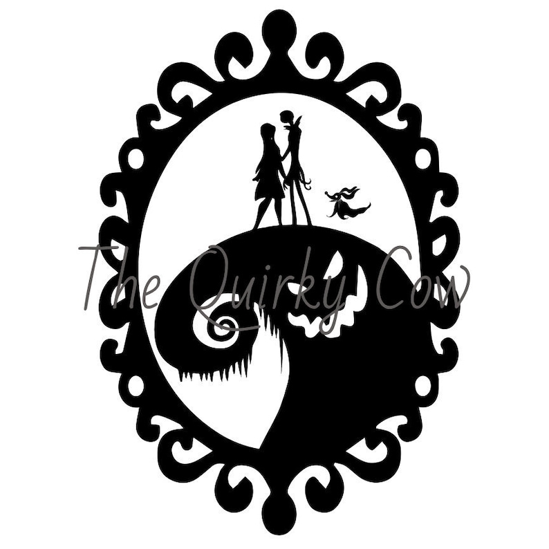 Nightmare Before Christmas SVG for Cricut and Silhouette - Etsy Hong Kong
