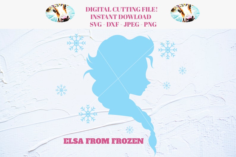 Download Elsa svg Disney svg Frozen svg svg for cricut dxf for | Etsy