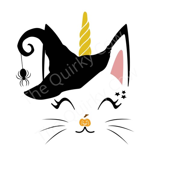 Download Halloween Witch Bunnycorn Svg Digital File For Cricut Or Etsy