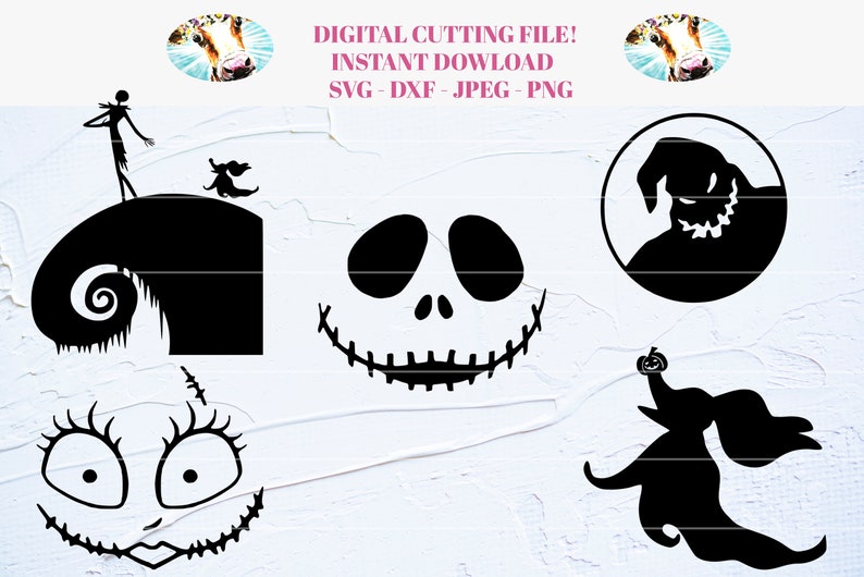 Download Bundle Nightmare Before Christmas SVG cut file for craft. | Etsy