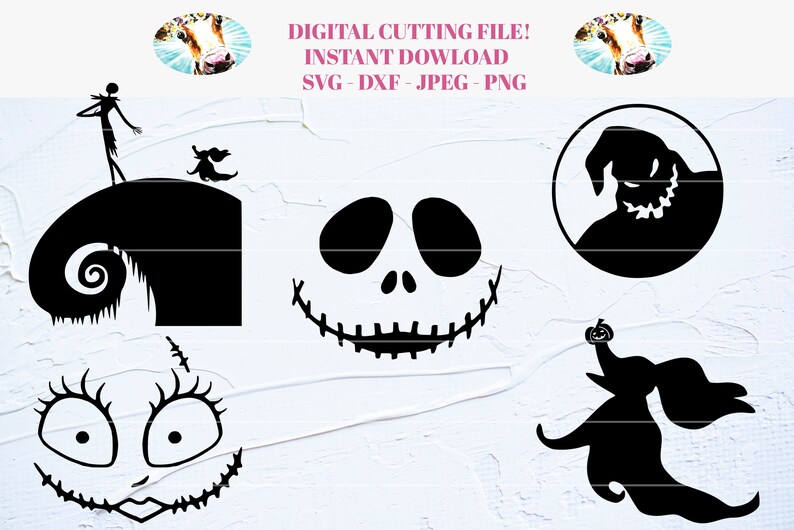 Download Bundle Nightmare Before Christmas SVG cut file for craft ...