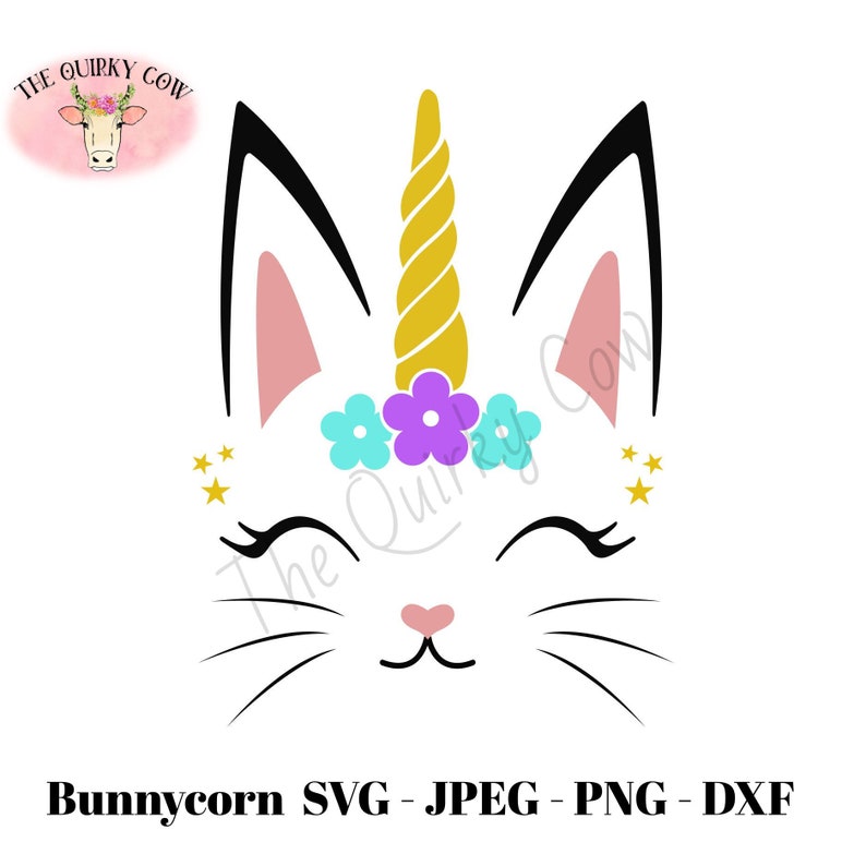 Download Bunny unicorn Easter svg for Cricut and Silhouette ...