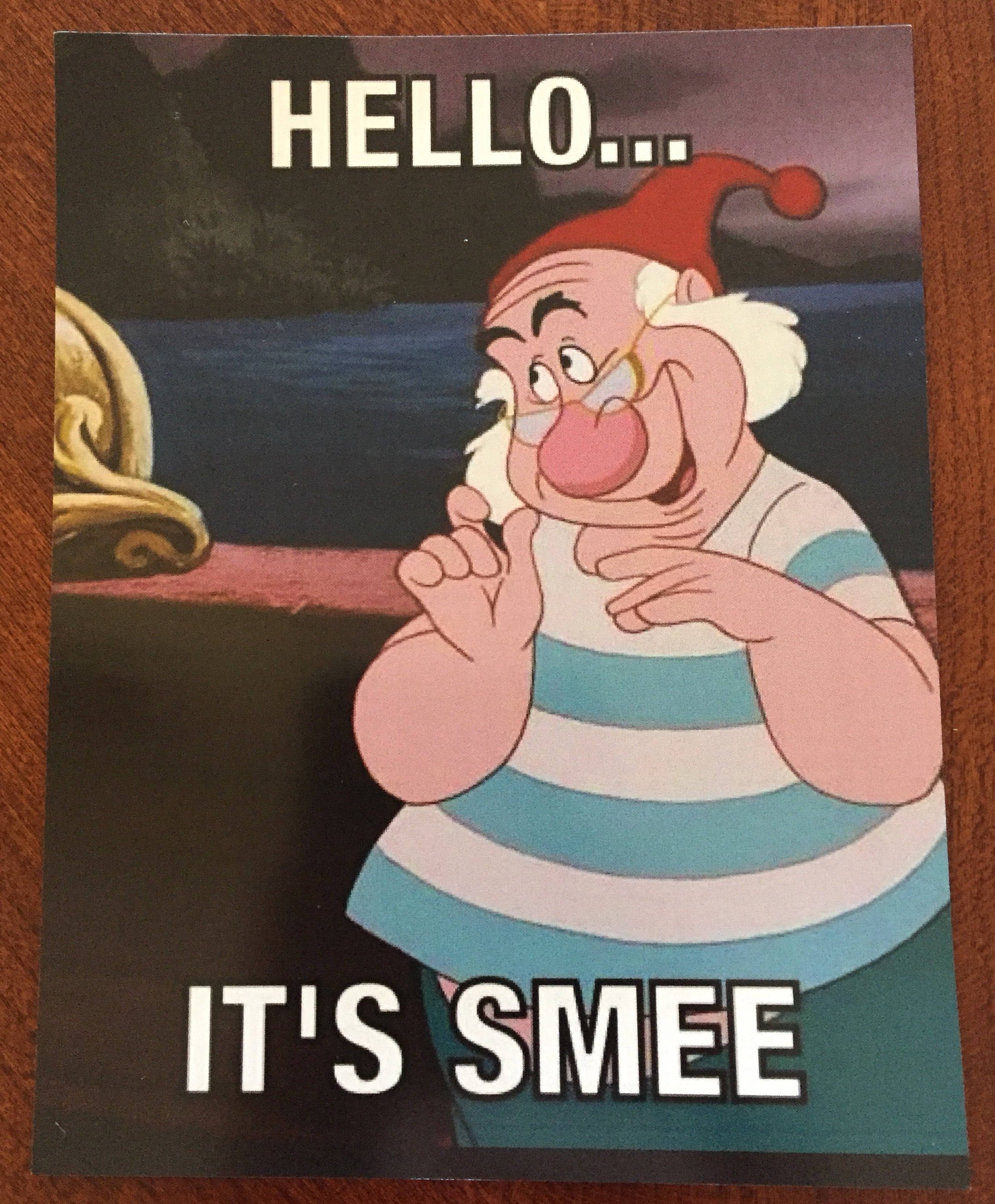 Disney Cruise Door Magnet Hello It S Smee Etsy