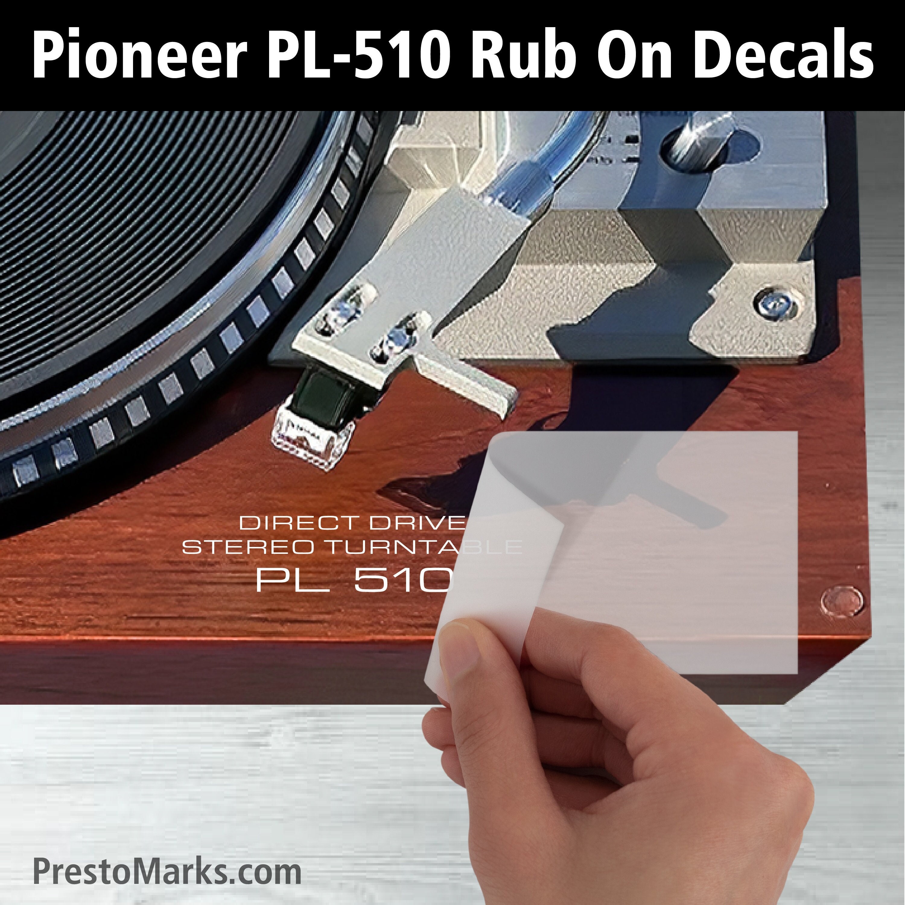 USER MANUAL Pioneer PL200 Stereo Turntable Operating Instruction