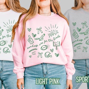 Sundays are for the Birds Tee, Philadelphia Football Game Day Comfort Colors Shirt, Gildan Doodle Sweatshirt, S-2XL,Youth XS-XL immagine 12