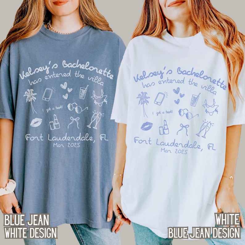 Bach Island Bachelorette Shirt, Beach Island, Personalized Comfort Colors Tee - A hot bachelorette enters the villa image 4