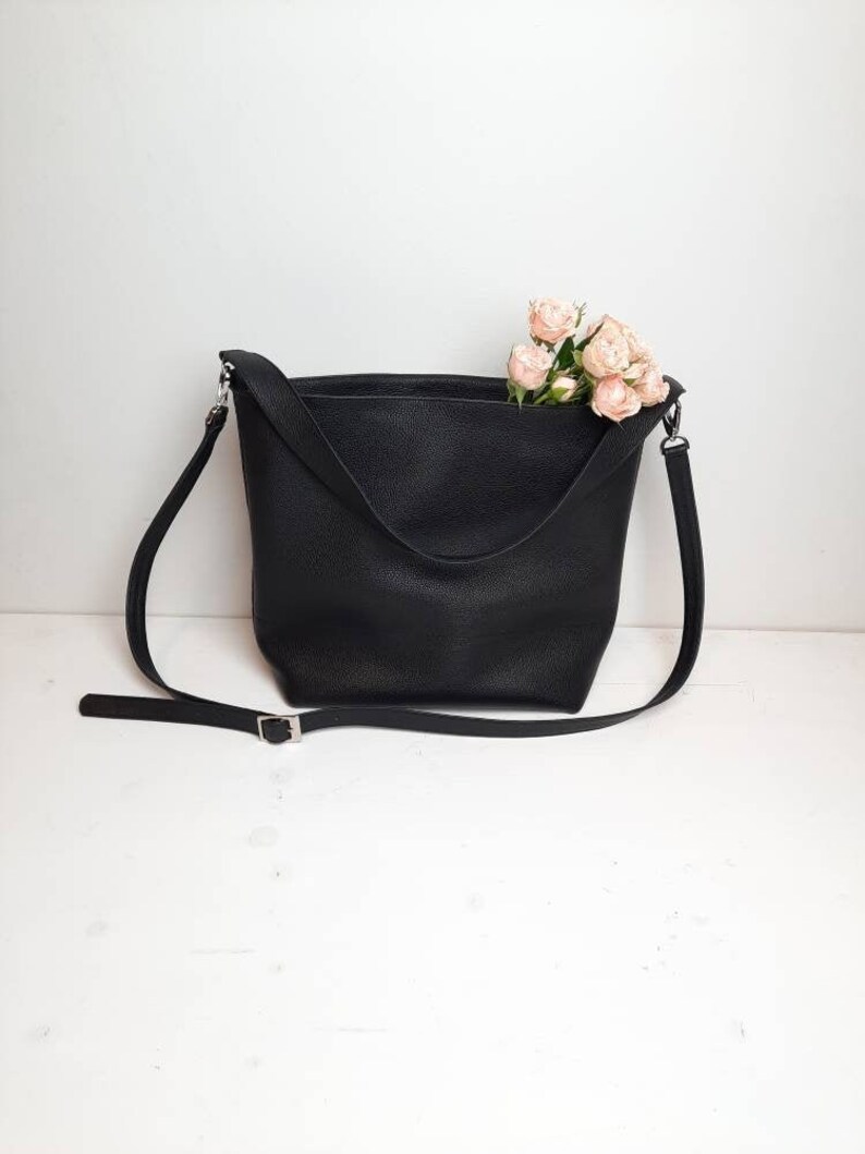 Leather Messenger bag dark brown Crossbody bag Black crossbody sand brown Shoulder Bag navy blue Gray crossbody handbag