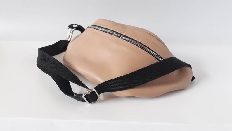 leather hip purse belt